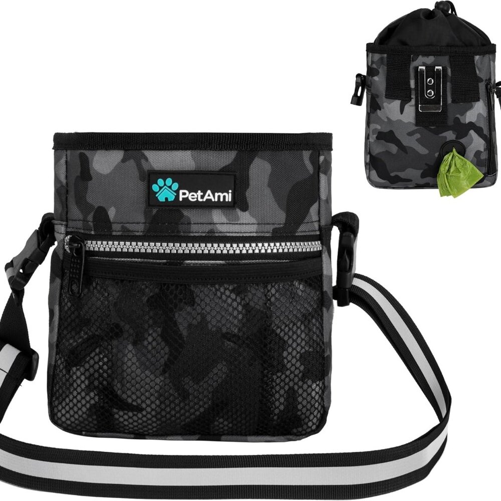 PetAmi Dog Treat Pouch Pet Treat Pouch for Training Walking Poop Bag Holder E-4